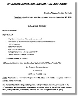 Scholarship Checklist 2021.pdf
